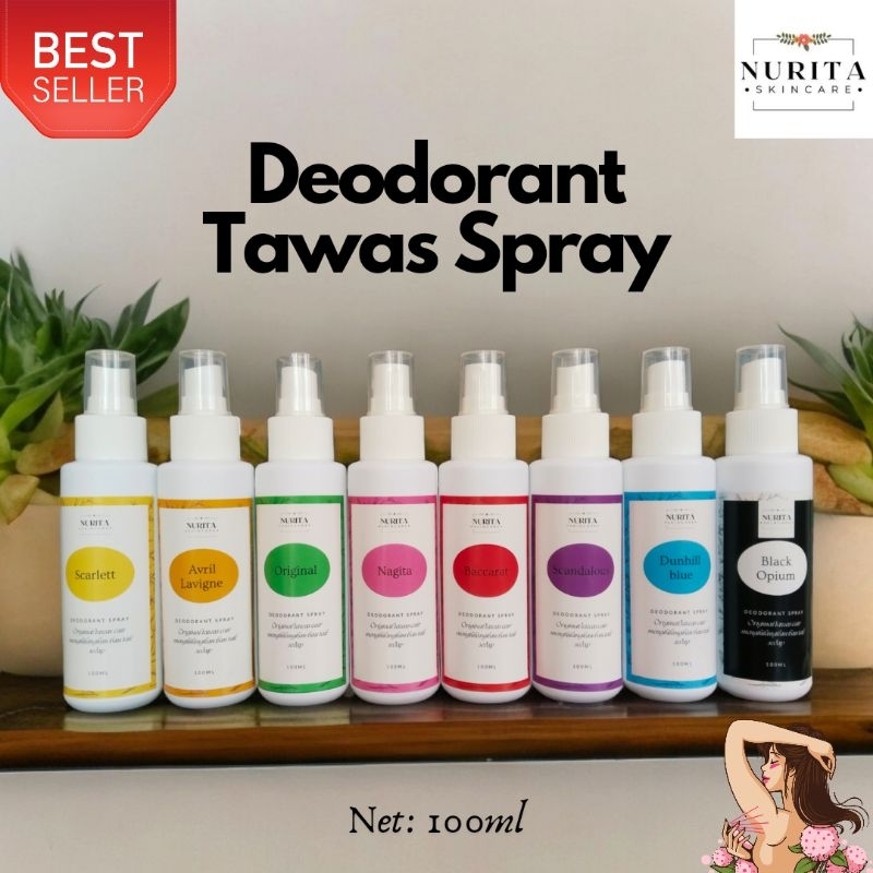 tawas cair deodorant spray/ deodorant tawas spray