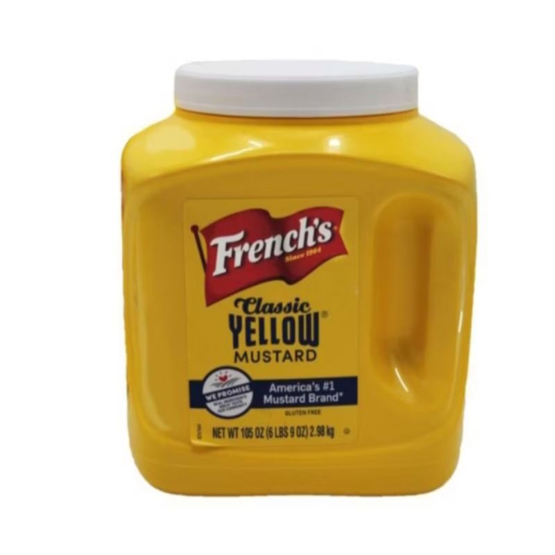 

French's Classic yellow Mustrad. Termurah!!!!!!!!!!!