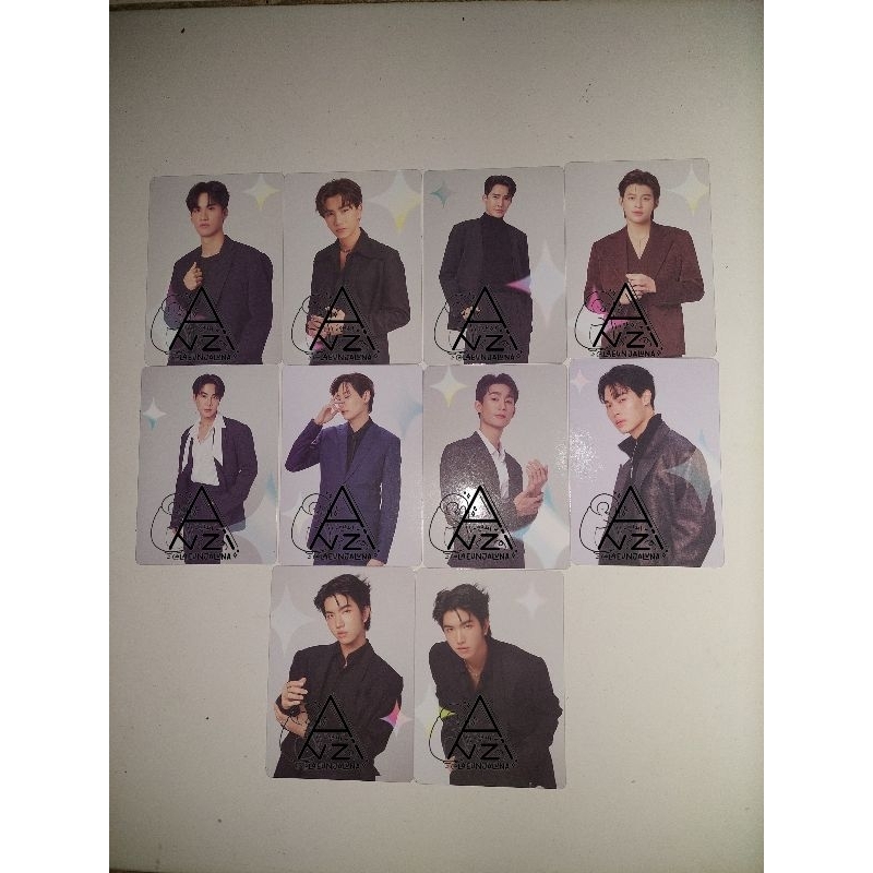 Collectible Card CC Rainbow on Suit Random GMMTV x Y Book Fair Pond Naravit, Boun Noppanut, Force Ji