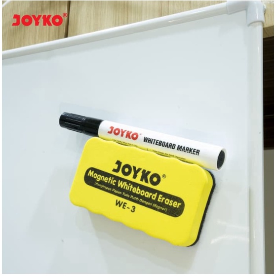 

LUAR BIASA Whiteboard Eraser Penghapus Papan Tulis Putih Joyko WE3 Magnet