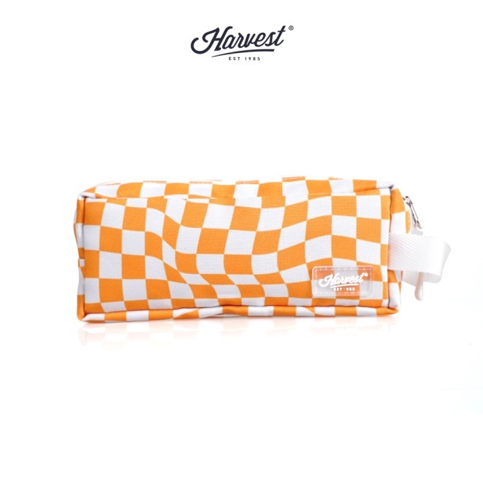 

MEGA Tempat Pensil Pencil Case Harvest Pop Case Checkered Yellow