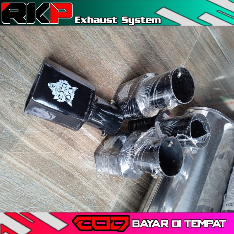 knalpot mobil suos pick up futura ss carry grendmax mobil pribadi  bensin solar pnp + baut non turbo