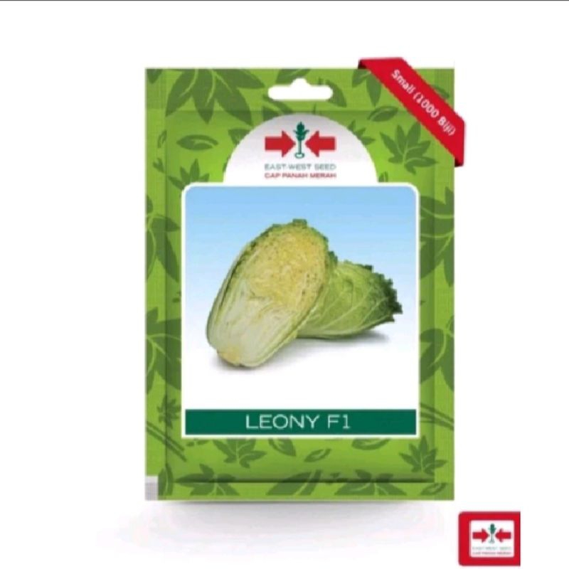 isi 1000 butir benih bibit sawi putih Leony F1