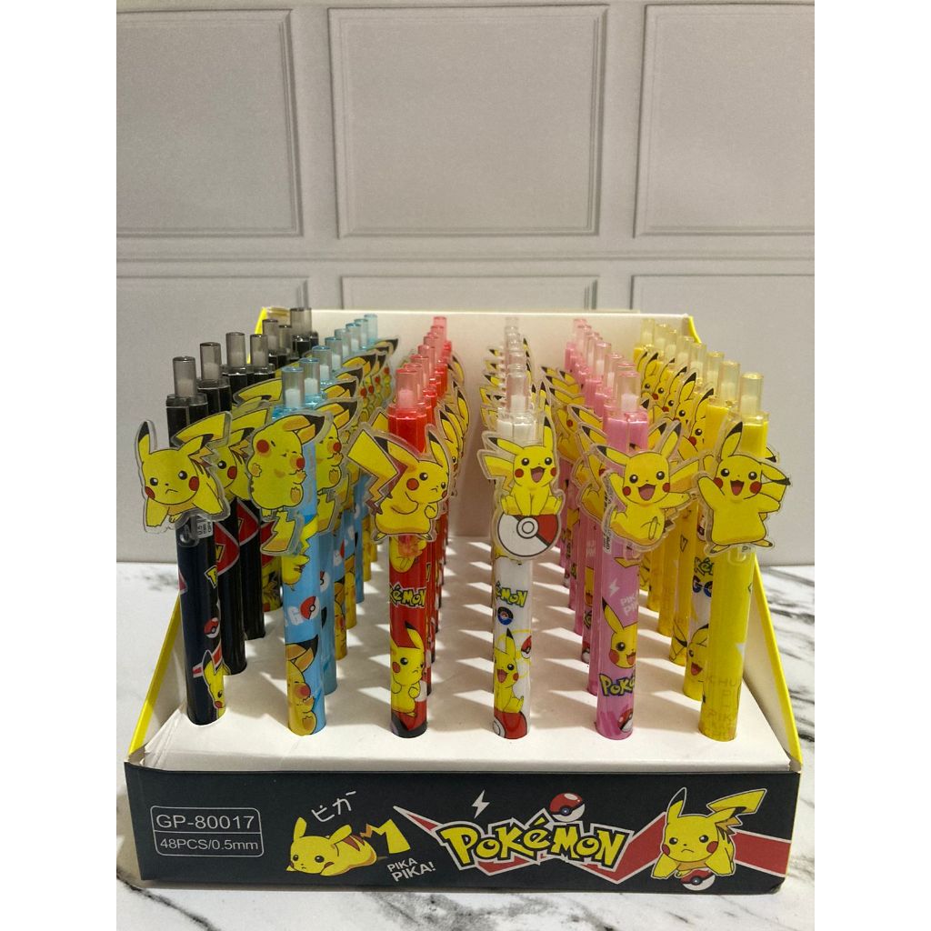 

Pen Pulpen Pokemon Cetek Akrilik Pen Gel Bolpen Gel 0,5mm Pulpen Karakter Lucu Souvernir Anak