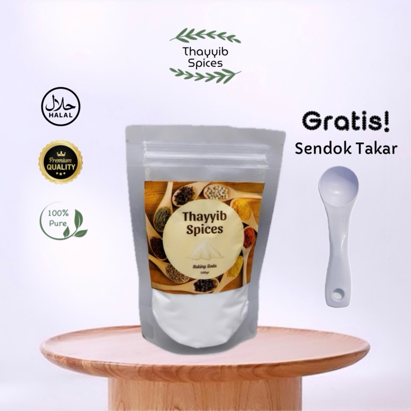 

Baking Soda 100gr 50gr 15gr Powder Thayyib Spices