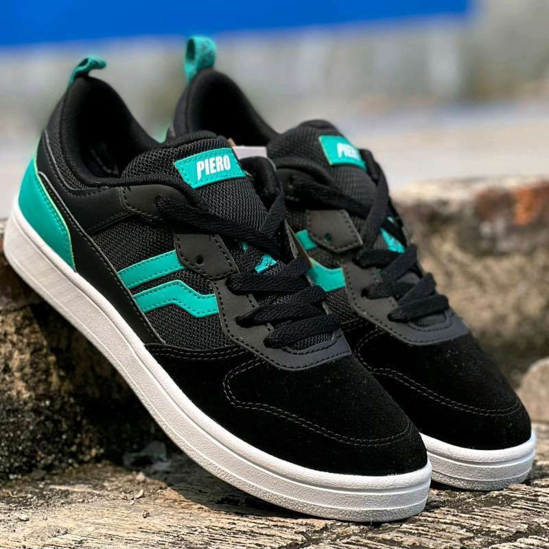 PIERO JORGE BLACK TEAL WHITE