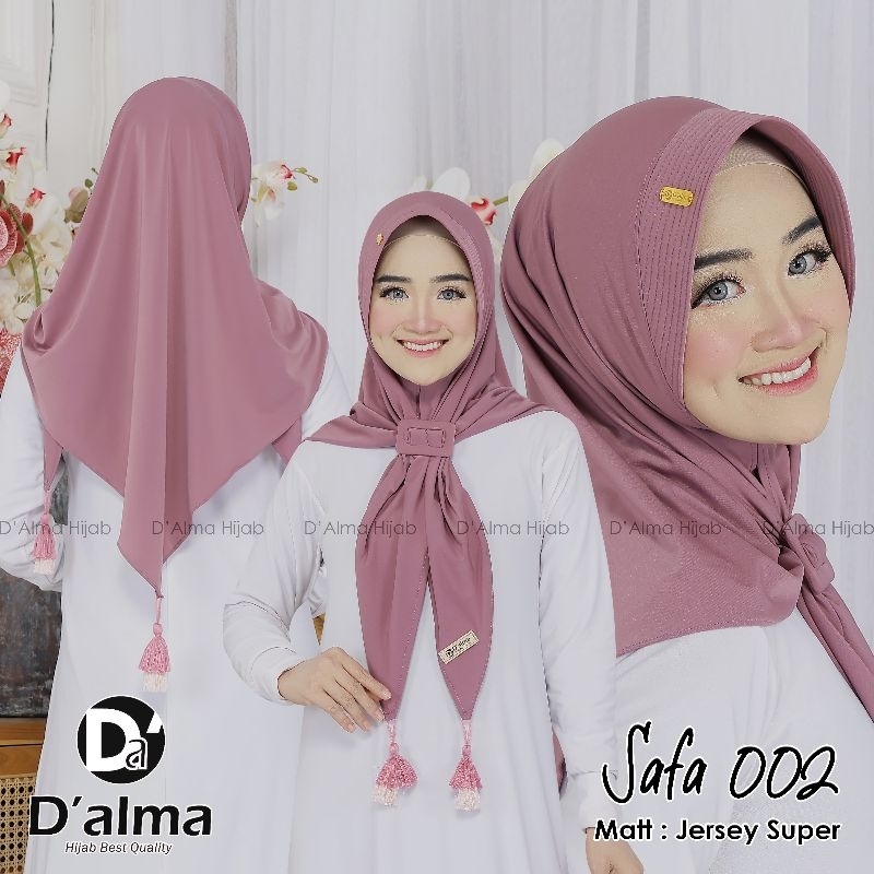 hijab instan safa / hijab segitiga safa