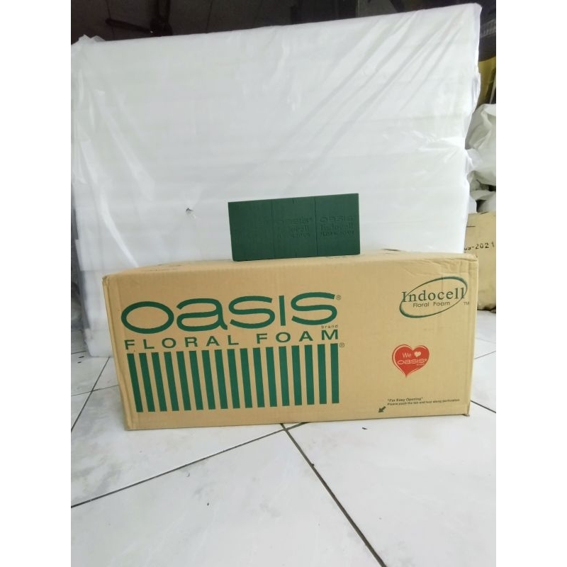 Busa bunga floral foam // foam basah // busa basah