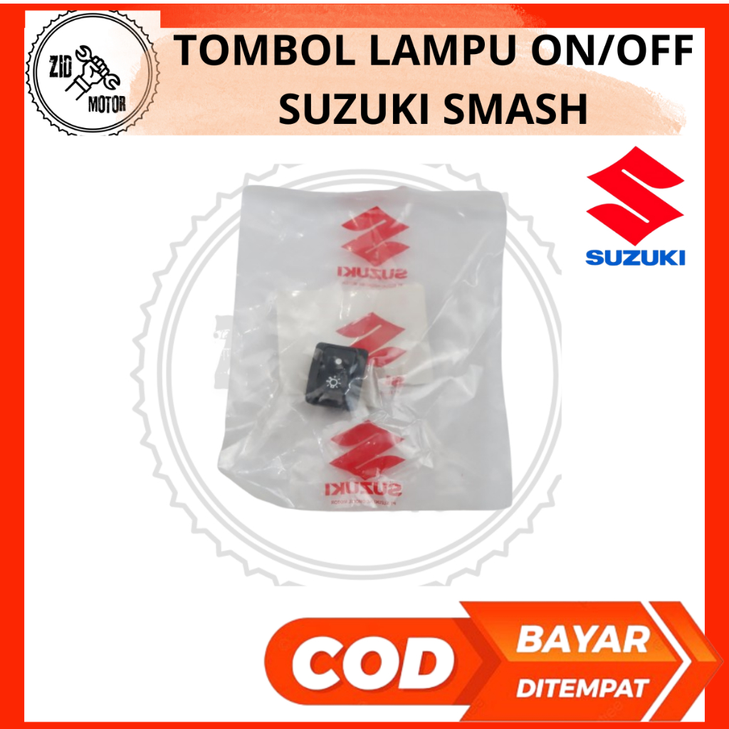 Tombol Lampu Smash & Shogun 125 ON / OFF Motor Suzuki / Saklar Lampu Smash 110