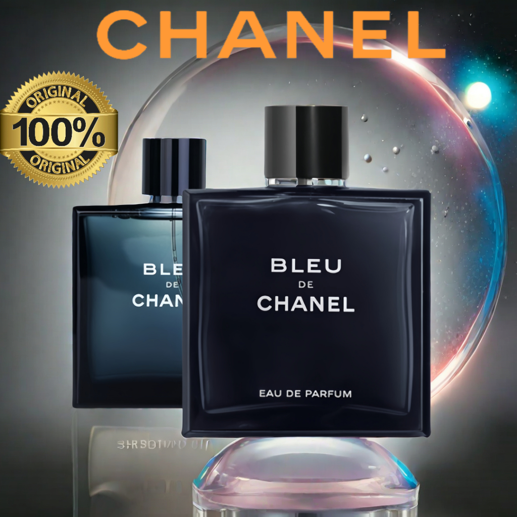 [100% Original] CHANEL Bleu De Chanel Eau de Toilette Spray/BLEU DE Chanel Eau de Parfum Spray Chane