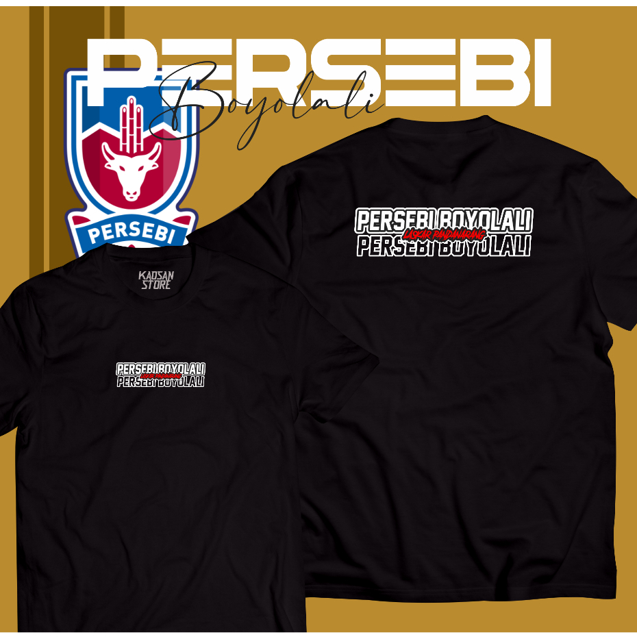 Kaos Persebi Boyolali Tshirt Persebi Boyolali Supporter Boyolali
