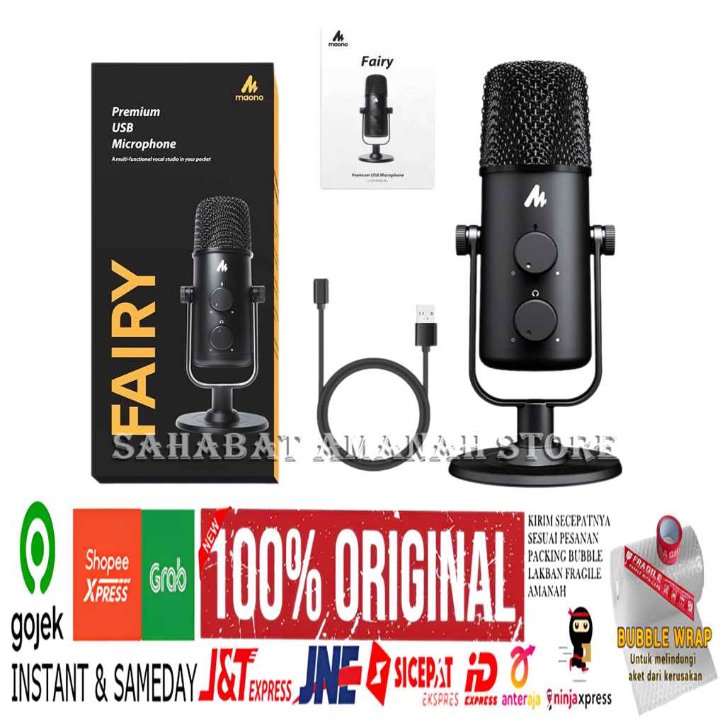 READY NEW ORIGINAL MAONO AU 903 Microphone USB Condensor MAONOCASTER AU-903 AU903