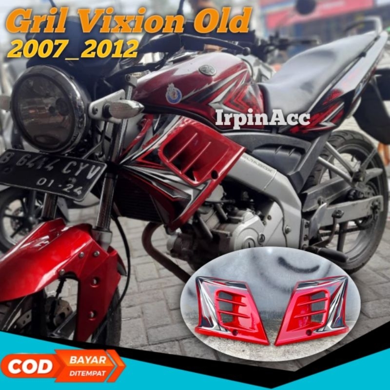 Sayap cobra Vixion old Grill kuping tangki vixion old Shroud Vixion 2007 2008 2009 2010 20011 2012