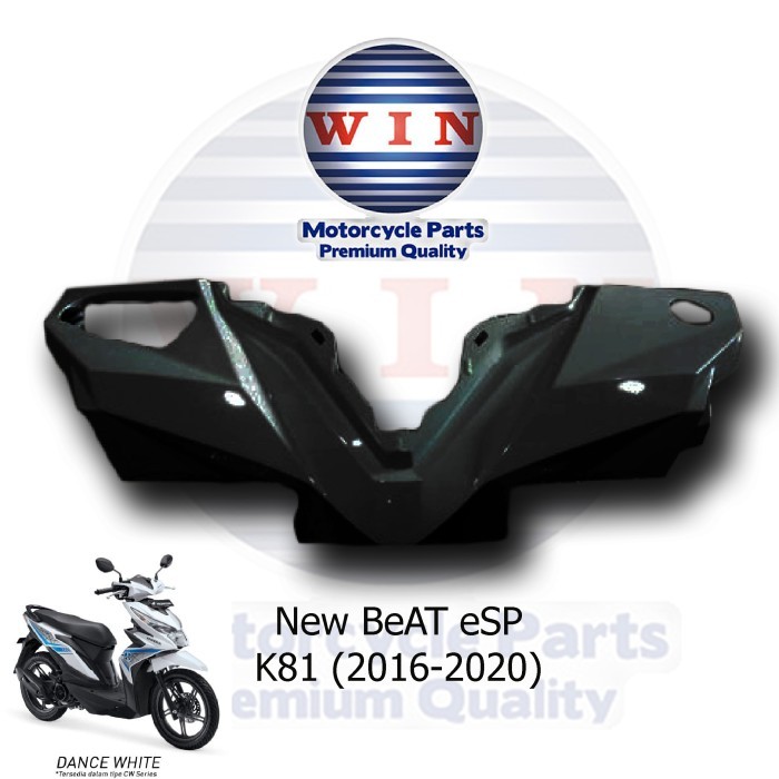 Batok Kepala Depan Honda All New Beat Fi ESP 2016 - 2019 / Batok Depan Beat Fi New Esp Hitam