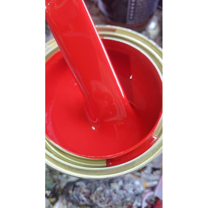 CAT KAWASAKI RED | MERAH TERANG MOTOR MOBIL