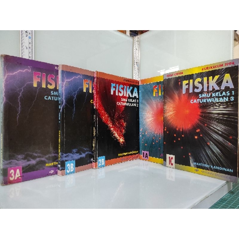 Koleksi FISIKA SMA X XI XII KURIKULUM 1994 MARTHEN KANGINAN