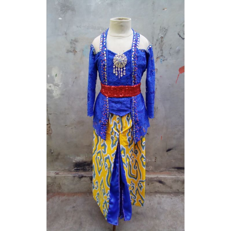 set kostum penari jaipong modern