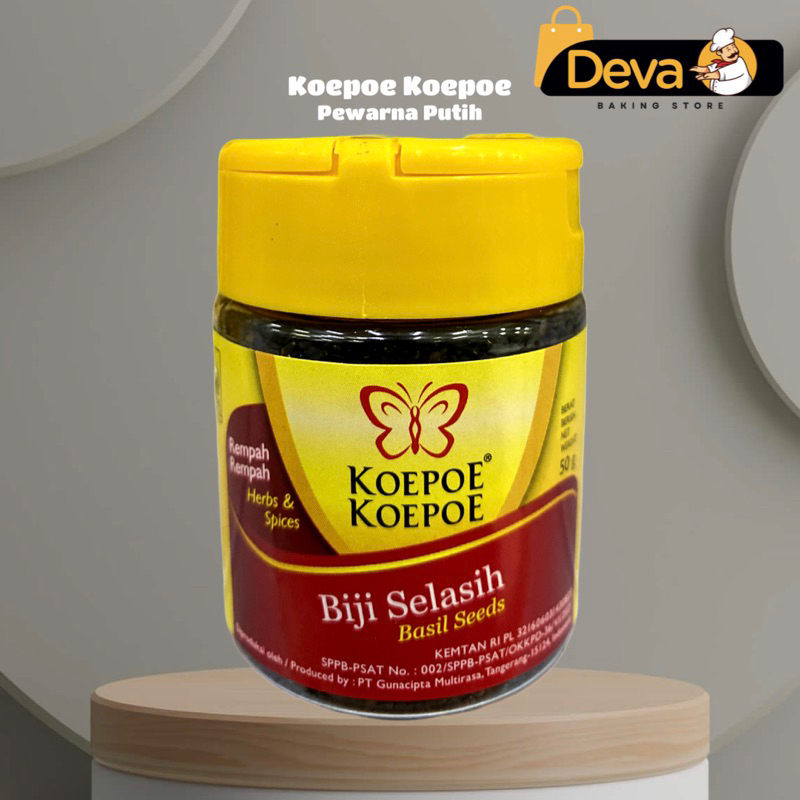 

Koepoe Koepoe Biji Selasih 50gr