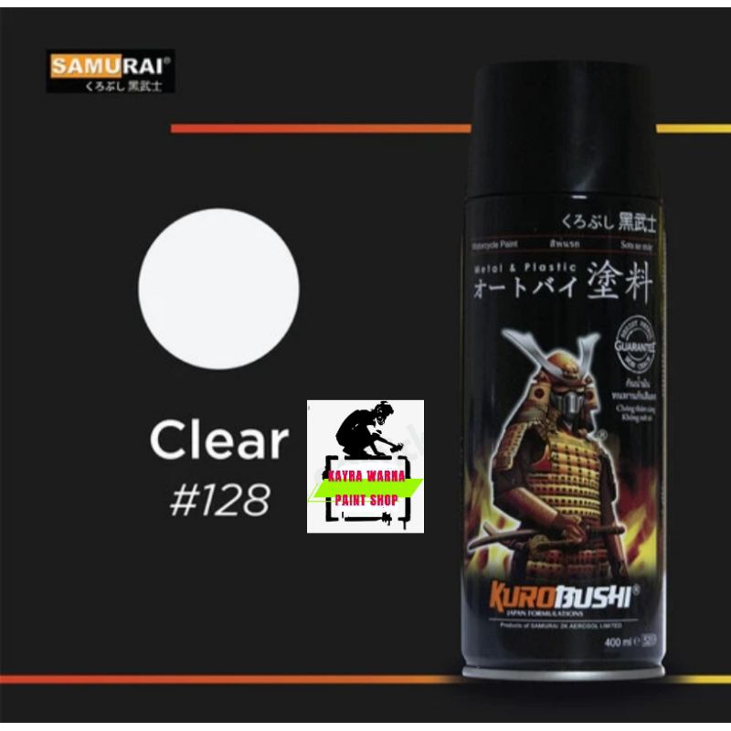 Samurai Paint Clear 128 Clear Standar #128