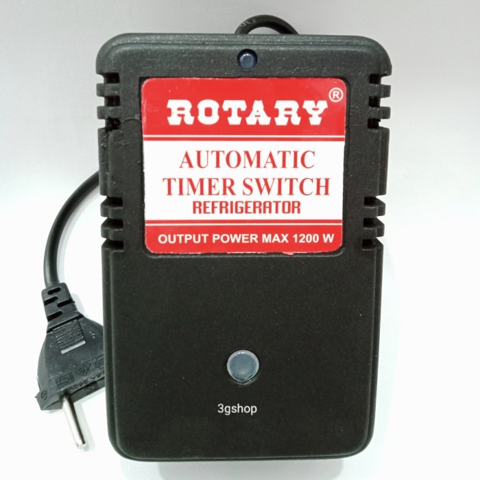 Timer Switch Kulkas Rotary Merah 3801