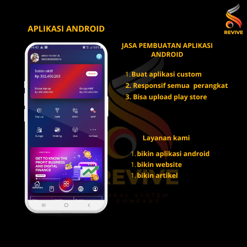 Jasa pembuatan Aplikasi Android Bisa Upload ke Play store