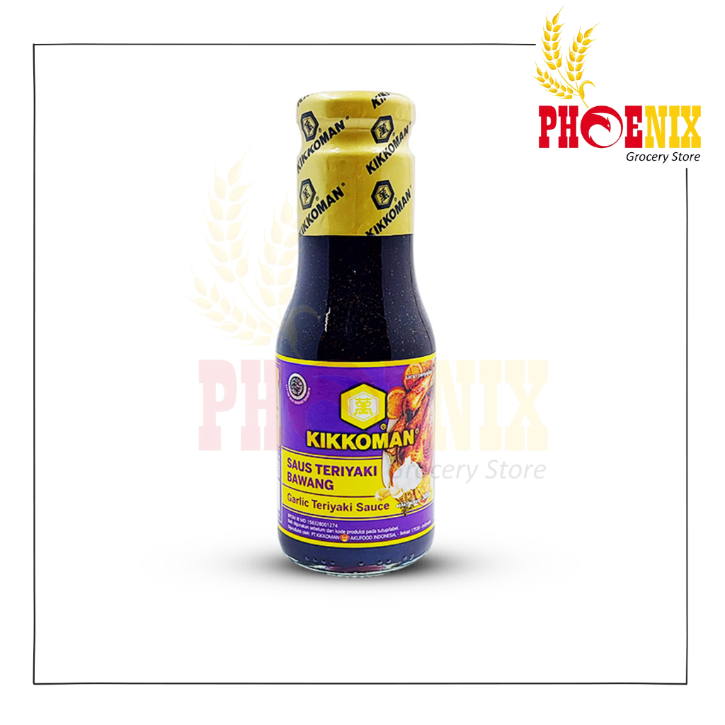 

Kikkoman saus teriyaki bawang 300 Gram