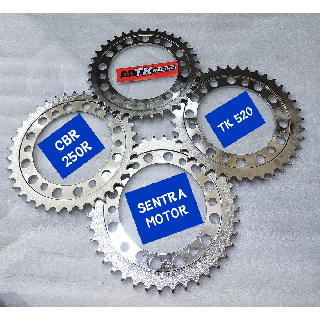 Gear Belakang CBR 250R CBU TK Racing 520 - Gear Belakang Khusus CBR 250 R CBU, CBR Thailand TK RACIN