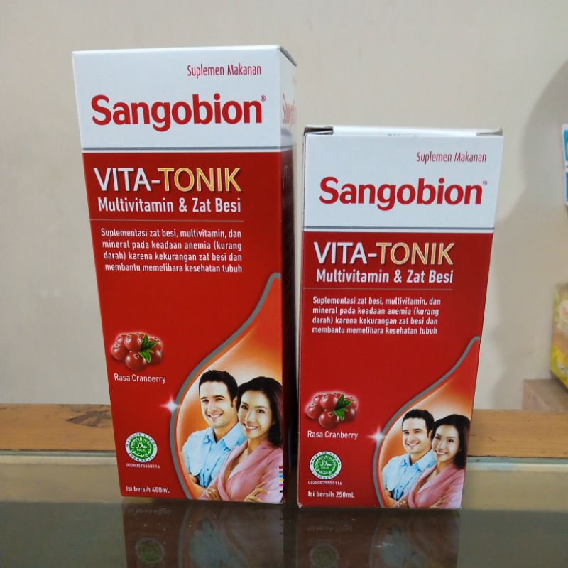 Sangobion Vita-Tonik/ Multivitamin/ Zat Besi