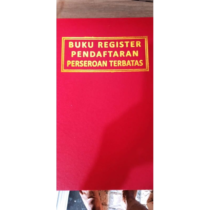 

BUKU REGISTER PENDAFTARAN PERSEROAN TERBATAS