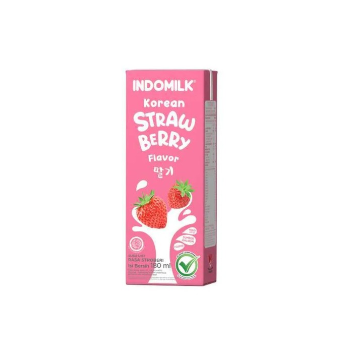 

INDOMILK SUSU CAIR UHT KIDS STRAWBERRY TPK 180ml