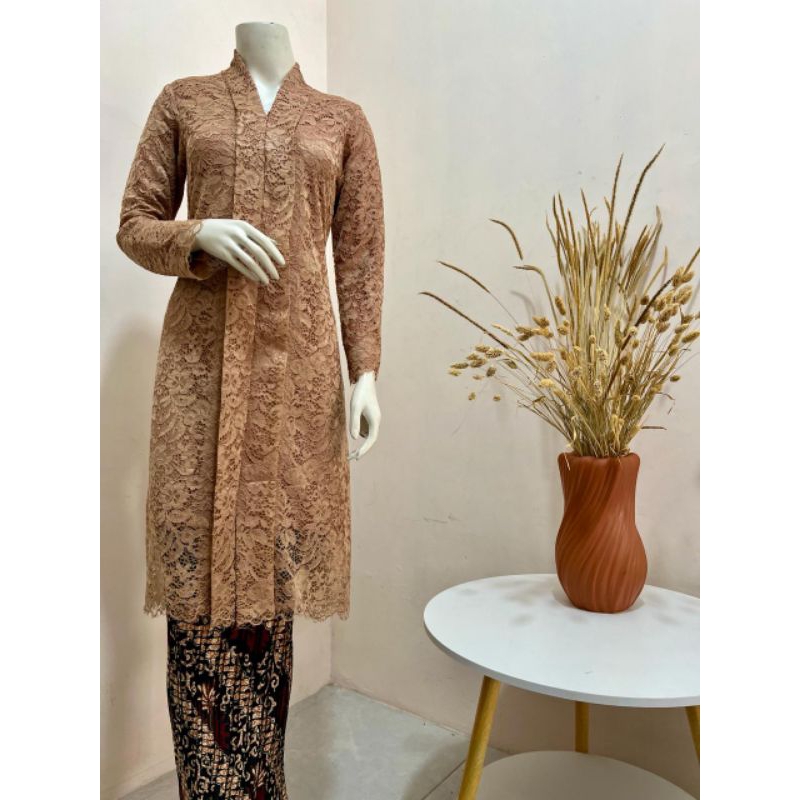 ATASAN TUNIK KONDANGAN WANITA KEKINIAN BAHAN BROKAT PREMIUM//BAJU ATASAN WANITA SUPER MEWAH