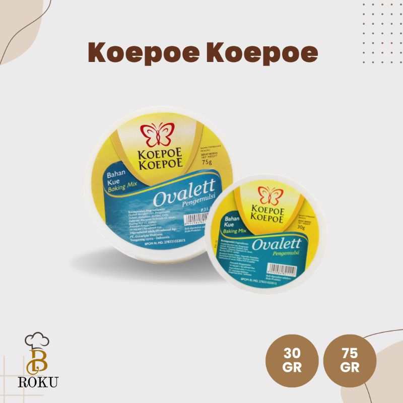 

Koepoe Koepoe Ovalett 30 gr 75 gr