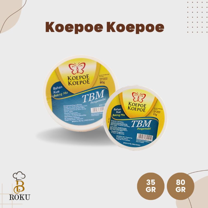 

Koepoe Koepoe TBM 35 gr 80 gr