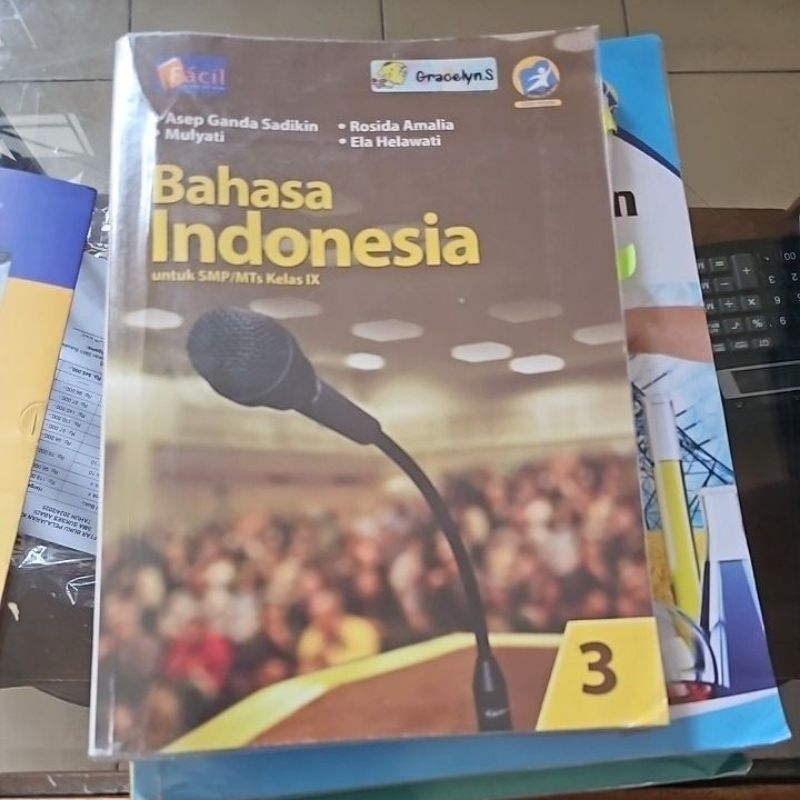

buku bahasa indonesia untuk kelas 9