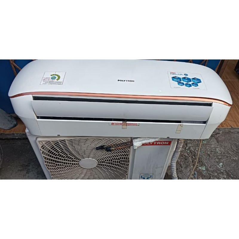 AC Second POLYTRON NEUVA 1/2pk R32 Original+ Pemasangan