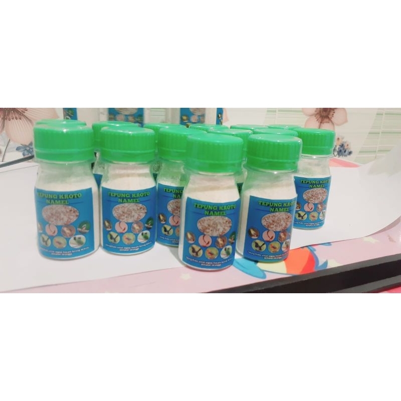 

TEPUNG KROTO PREMIUM NAMEL MAKANAN BURUNG BERKICAU PEMAKAN SERANGGA