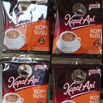 

Kopi KAPAL API Susu 1 Renceng isi 10 Sachet 31gr