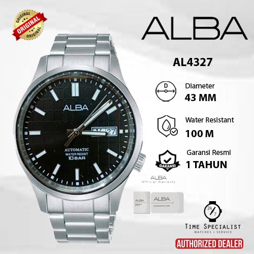 Jam Tangan ALBA AL4327 AUTOMATIC Original Garansi Resmi 1 tahun