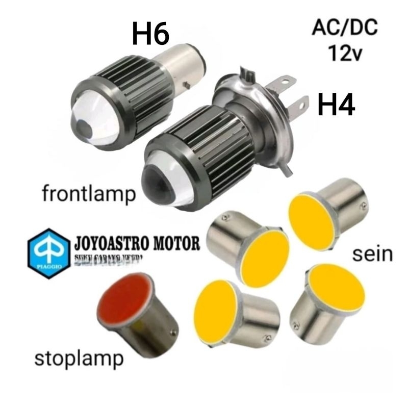 lampu sein stoplamp depan led vespa px exclusive excel