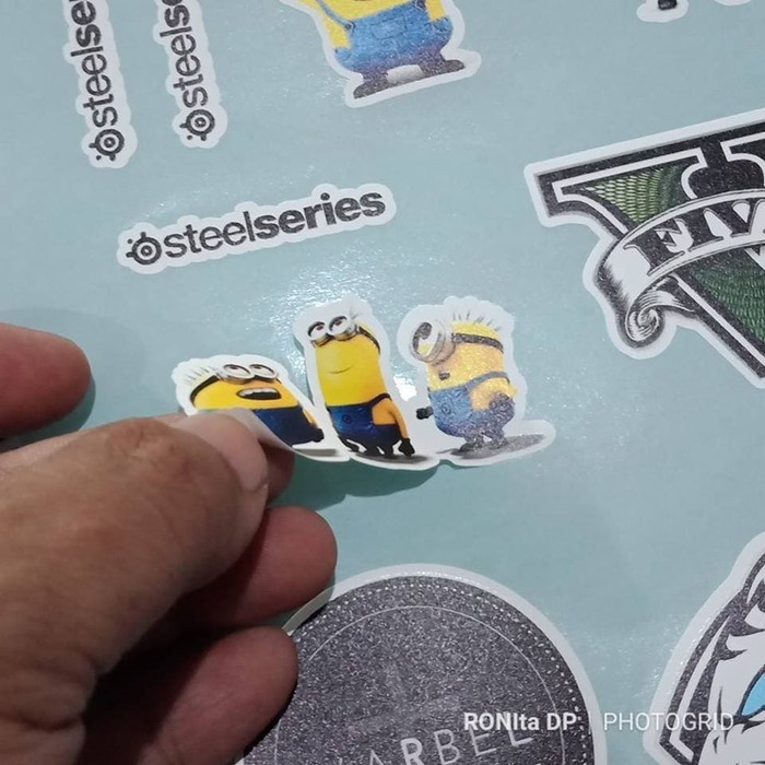 

PRINT & CUT UV STIKER SINTETIS YUPO RONIta