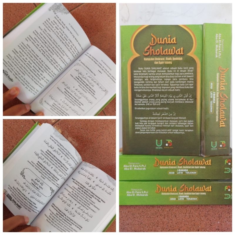 buku dunia sholawat lengkap dengan 3 bahasa arab latin terjemah paling lengkap 1000 kumpulan sholawa