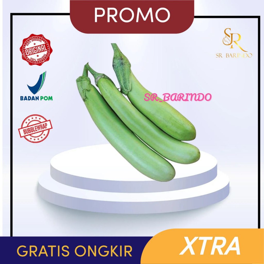 25 BENIH BIJI TERONG MILANO F1 CAP TANAH MERAH