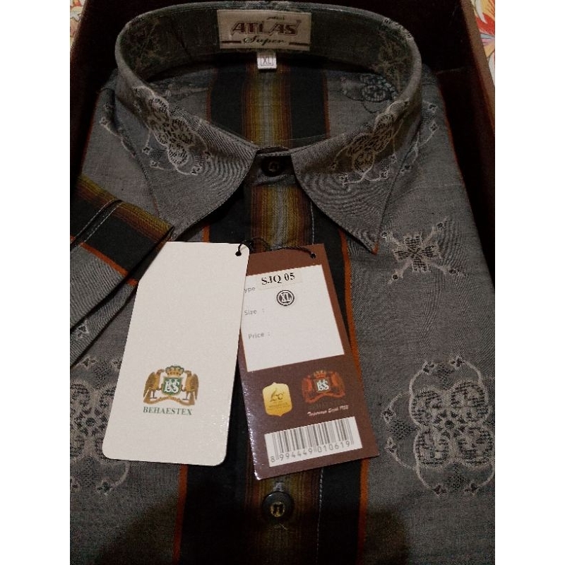 Baju Muslim Baju Koko Atlas Bamus Super