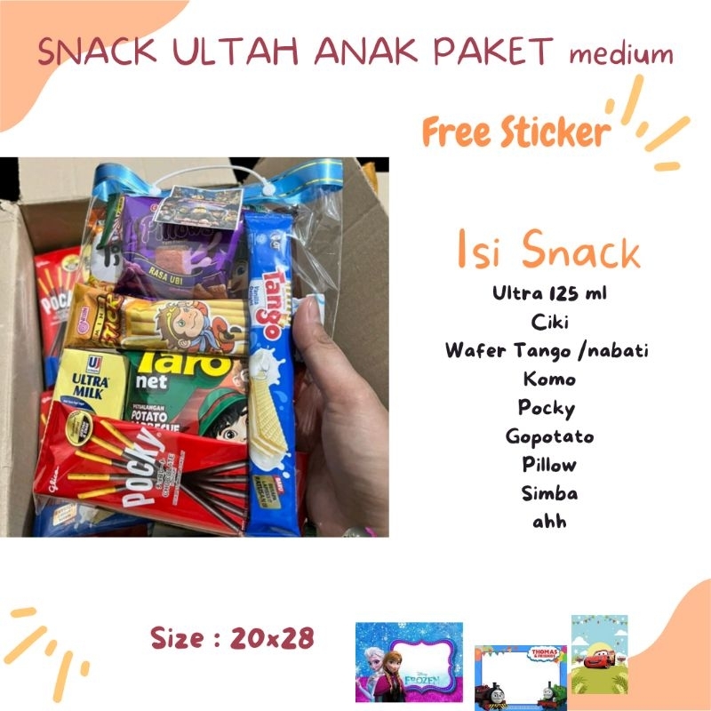 

Snack Ulang Tahun Anak Murah Lengkap Medium