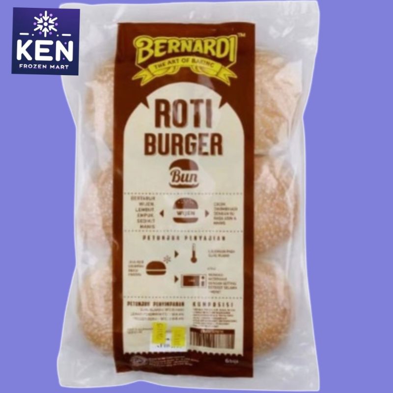 

BERNARDI Roti Burger Wijen Isi 6