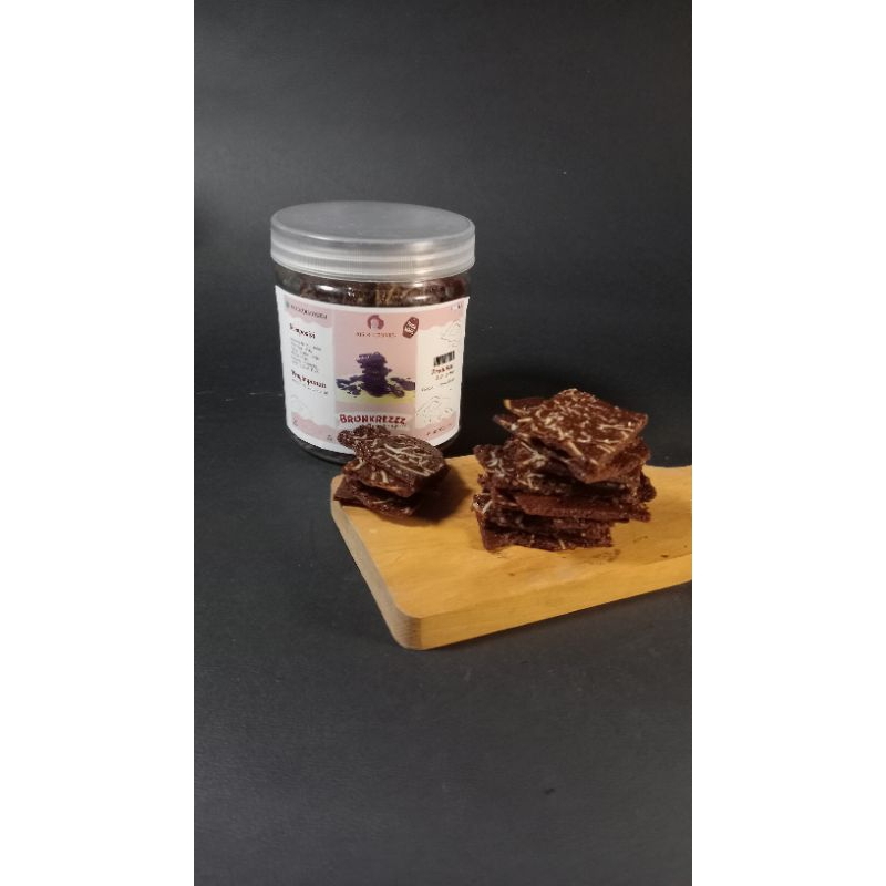 

Keripik brownies keju 400g brand bronkrezzz