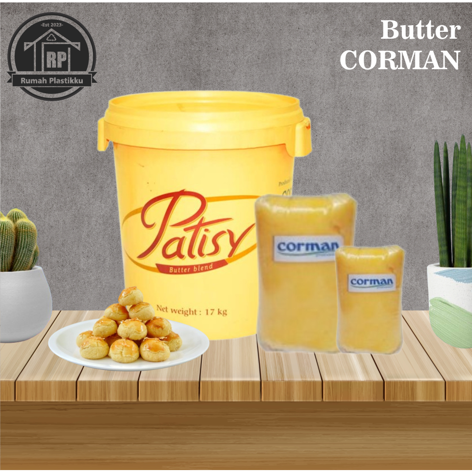 

Butter Corman Patisy / Mentega Corman patisy / Kemasan Repack 250gr dan 500gr