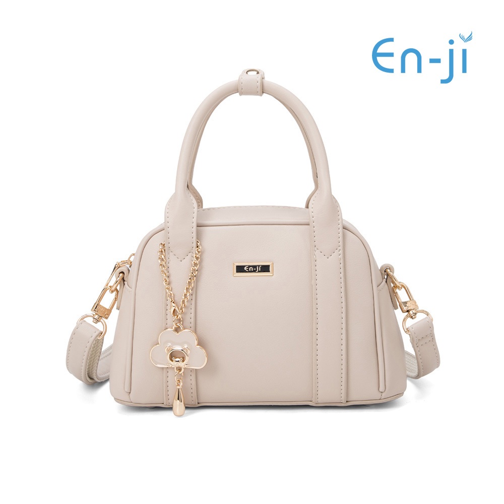 En-ji Musan Handbag - Cream