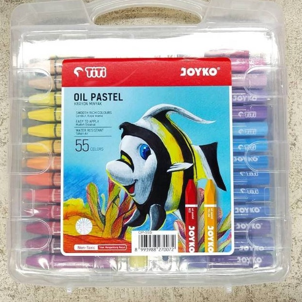 

KODE T3H8 Crayon Joyko 55 WarnaCrayon Mewarnai