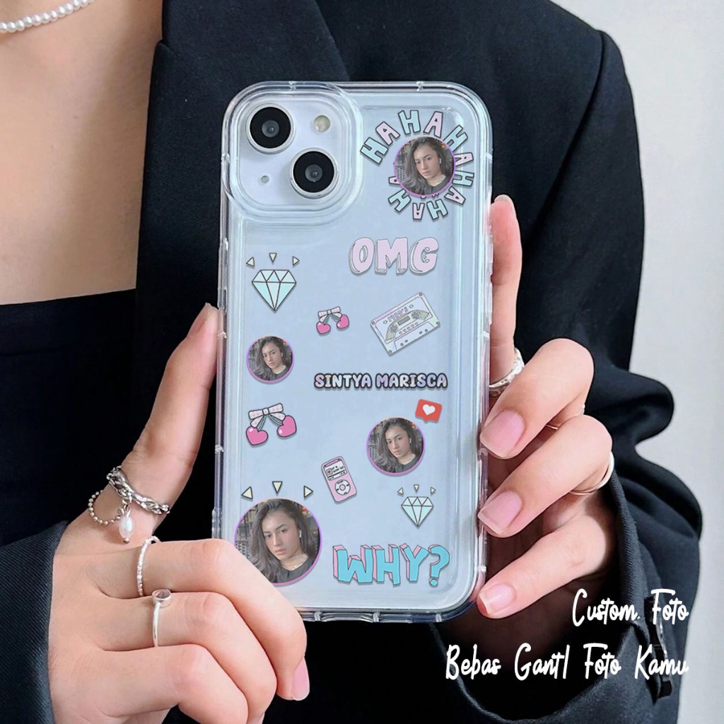 Big Sale Big Promo Softcase Custom Foto Dan Nama Ready Untuk Semua Type Handphone Casing Hp Trand -